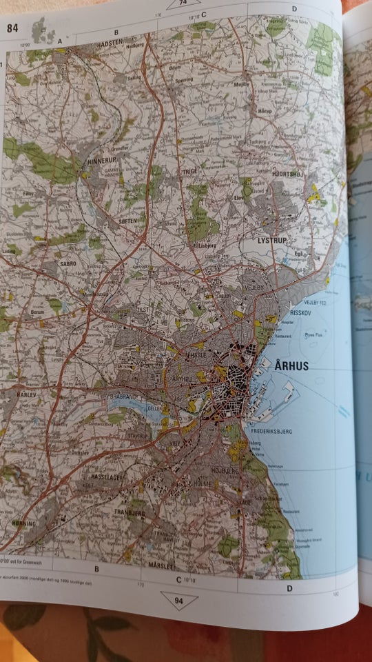 Topografisk Atlas Danmark 1:100.000, Kort &