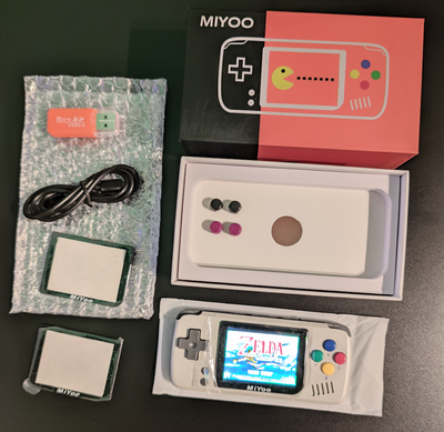 Miyoo, spillekonsol, Perfekt, Miyoo Pocket Go retro GameBoy Nintendo SEGA

Jeg sælger hermed en Miyo