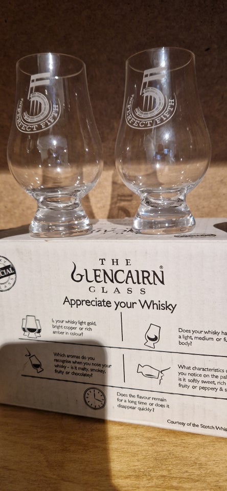 Glas, Box med 6 Whiskyglas, Glencairn