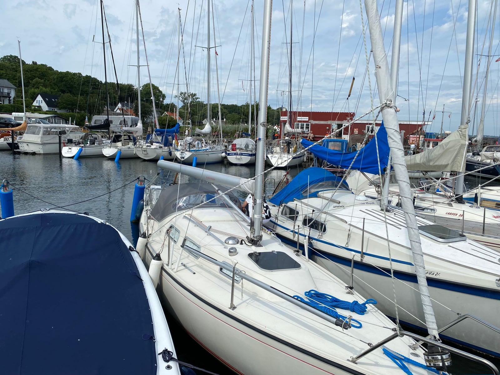 Sejlbåd med bådplads i Øresund