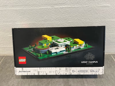 Lego Architecture, 4000038, Uåbnet: 4000038 - LEGO Campus Architecture.

Eksklusivt sjældent uåbnet 