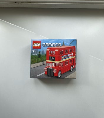 Lego Creator, Uåbnet LEGO 40220 London Bus, Uåbnet LEGO Creator London Bus 40220

Helt ny / Forsegle