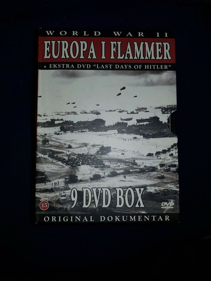Europa i flammer, DVD, dokumentar