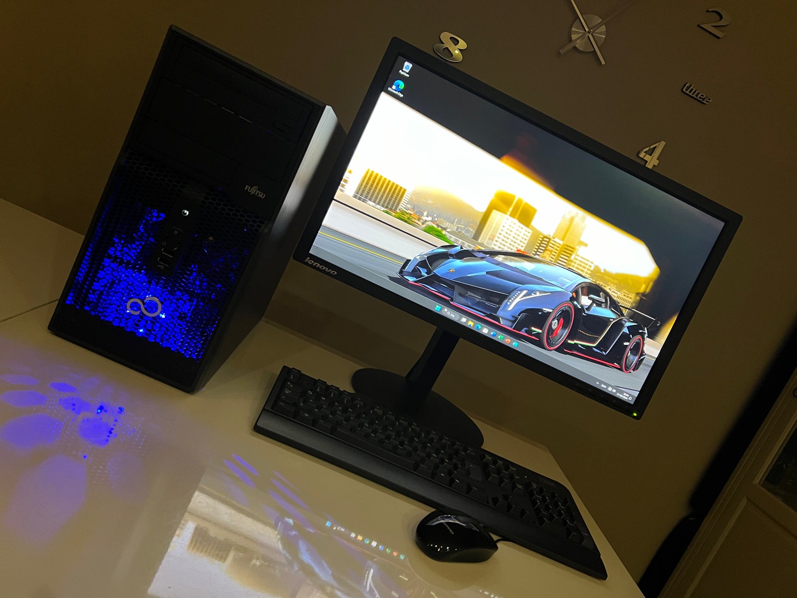 Fujitsu, Esprimo - Komplet gamer setup, Intel® Core™
