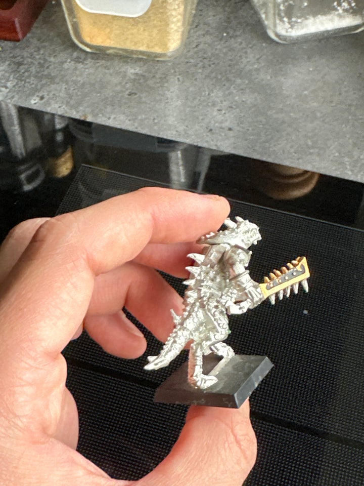 Warhammer, Games workshop Lizardmen chieftain