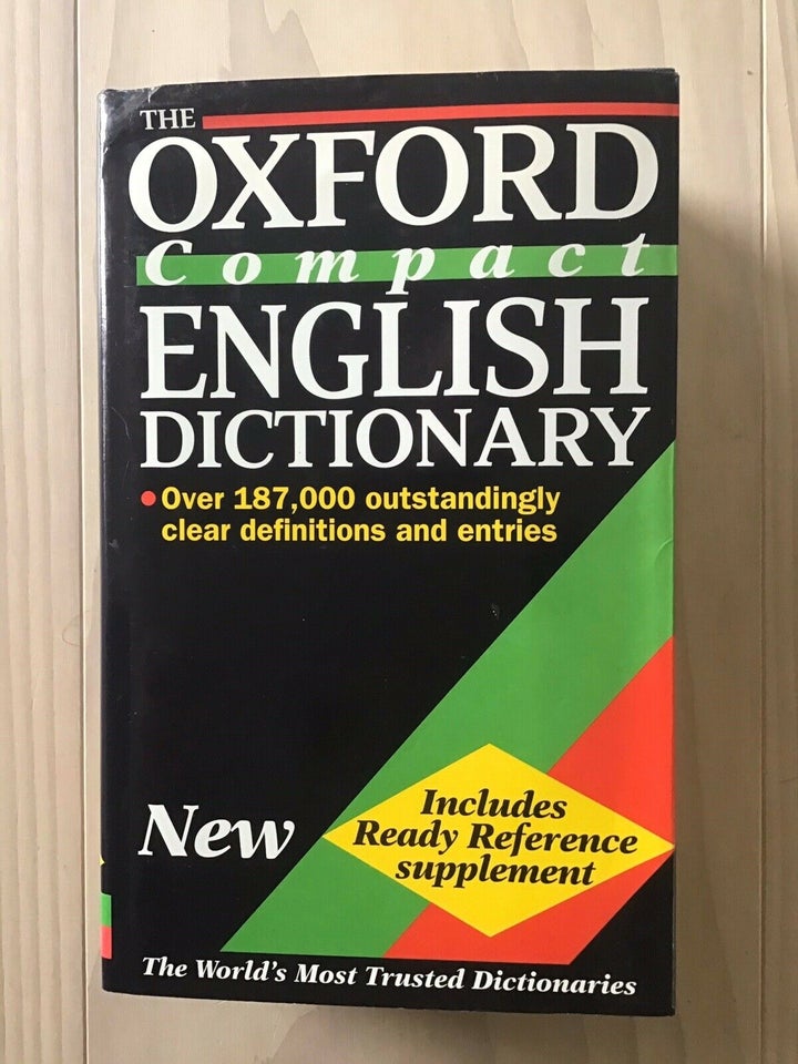 The Oxford Compact English Dictionary , Della Thompson