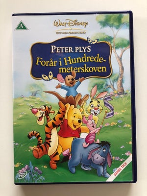 Peter Plys - forår i Hundredemeterskoven , instruktør Walt Disney, DVD, tegnefilm