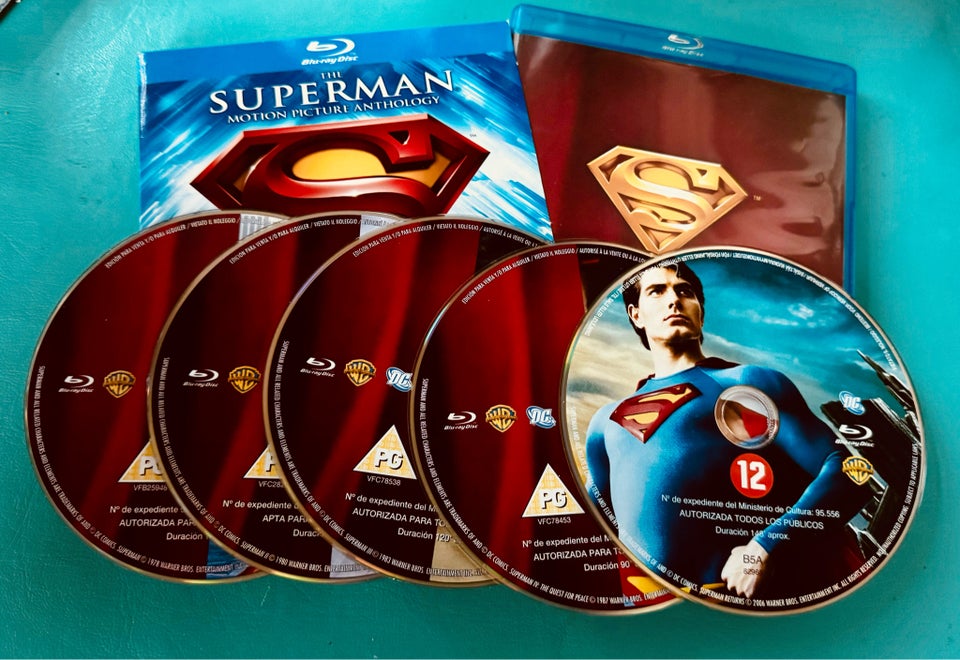 Superman The motion Picture Anthology (5BLURAY) , Blu-ray,