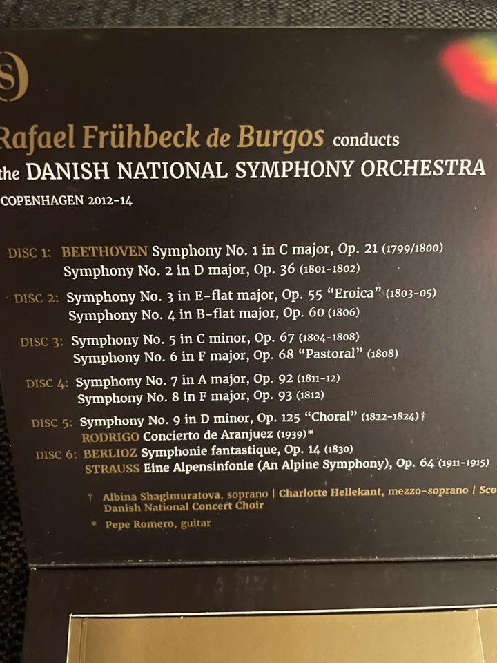 DNSO: Beethoven Symphonies 1-9, klassisk