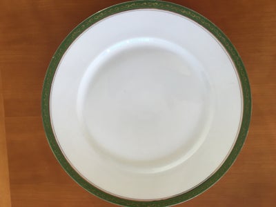 Porcelæn, 4 tallekner, Limoges, 4 stk Limoges tallerkner købt for mange år siden i Frankrig.  25 cm.