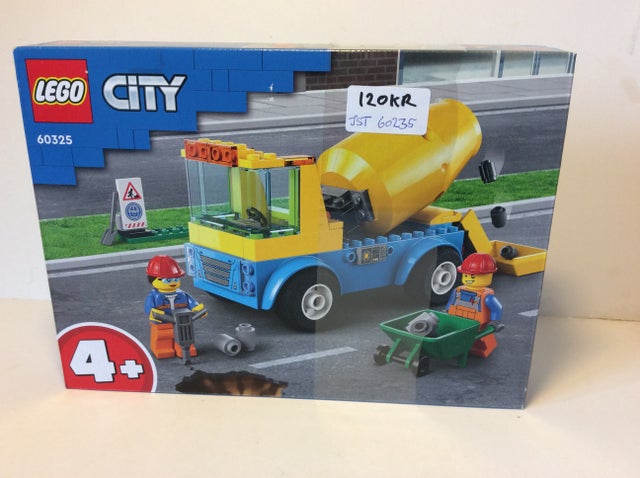 Lego City, 60325, Cementblander
Helt ny og uåbnet æske,…