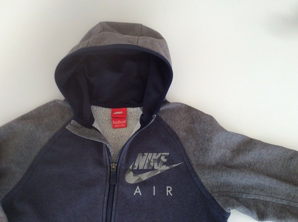 Hættetrøje, Hoodie m lynlås og lommer, Nike