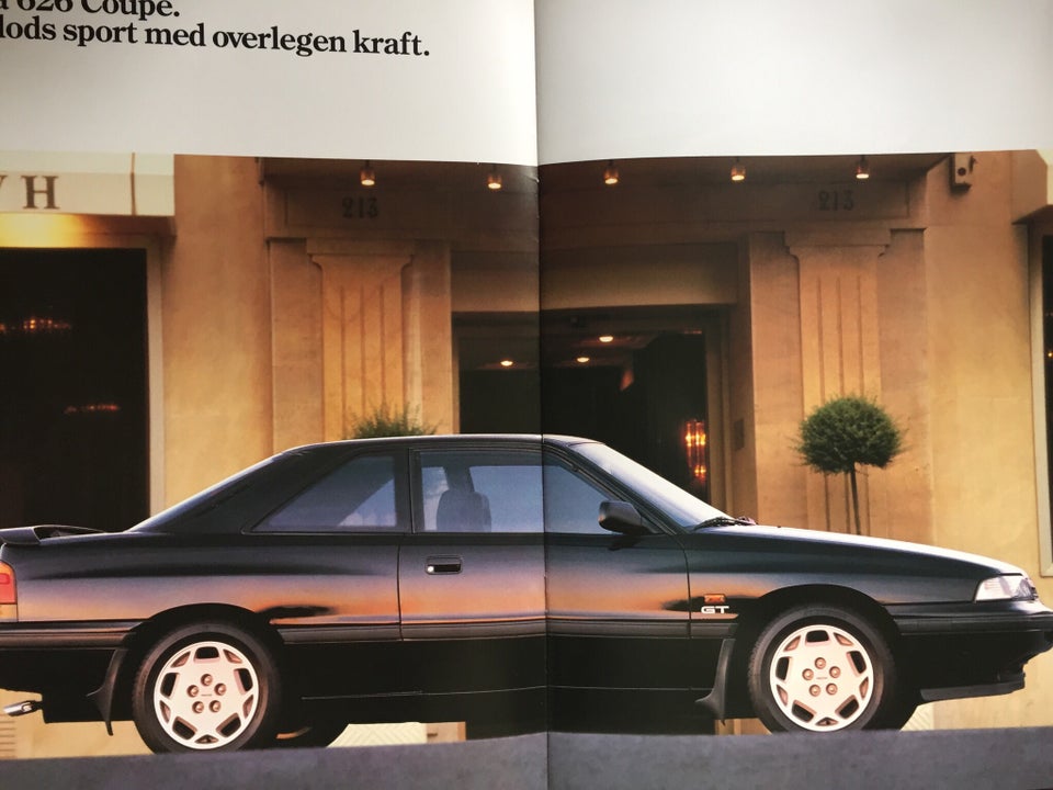 Original salgsbrochure, MAZDA 626