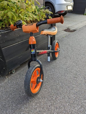 Unisex børnecykel, løbecykel, andet mærke, Kettler løbecykel, 10 tommer hjul, 0 gear, Løbecykel. Med