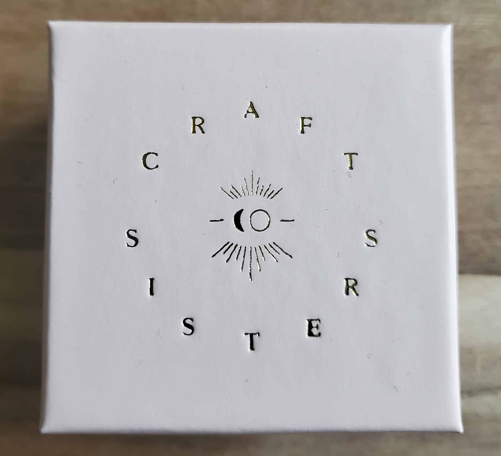 Øreringe, forgyldt, Craft Sisters