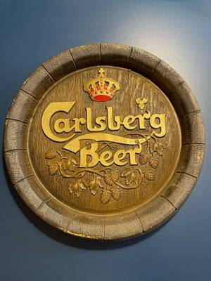Skilte, Øl-skilte / kapsler, Sælger disse ølskilte med reklame for Carlsberg, som giver den helt rig