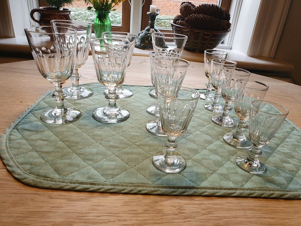 Glas, hvidvin glas, Holmegård chr