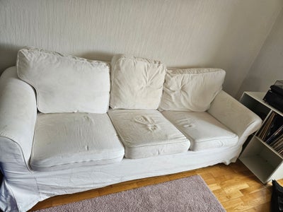 Sofa, 3 pers. , Ikea, Ikea Ektorp.
Nyt betræk kan købes i Ikea.
https://www.ikea.com/dk/da/p/ektorp-