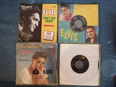 Single, Elvis Presley, 4 Store Elvis Singler, Kongen af Rock'n'Roll Elvis Presley og 4 stærke single