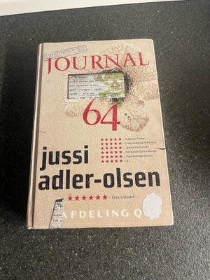 Journal 64, Jussi Adler-Olsen , genre: krimi og spænding, Pæn stand