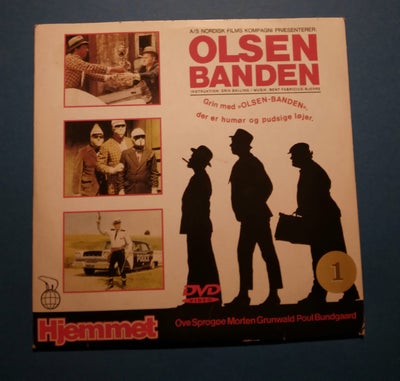 Olsen - banden, instruktør Erik Balling, DVD, komedie, 1968 Olsen banden 

Grin med,, Olsen banden,,