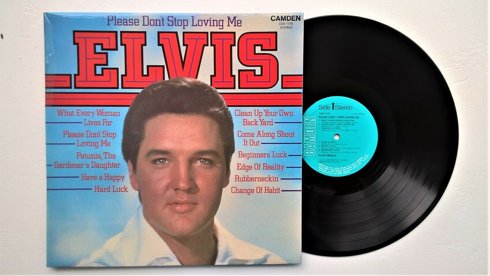 LP, Elvis Presley, Please Don't Stop Loving Me – dba.dk – Køb og Salg af  Nyt og Brugt