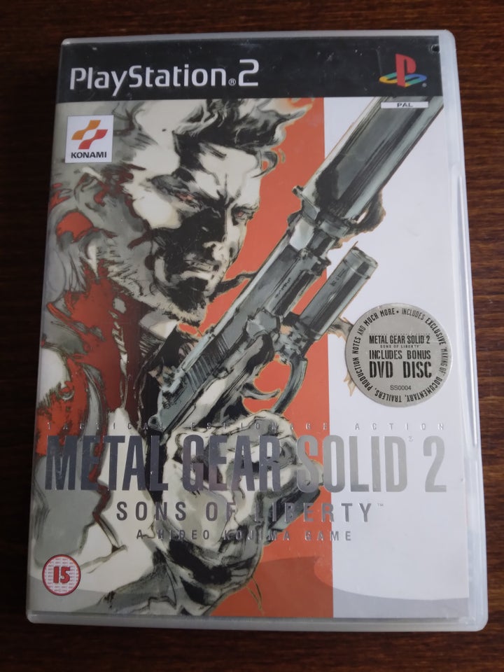 Metal Gear Solid 2: Sony of Liberty, PS2, adventure