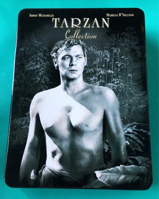 Tarzan collection (6 film/3DVD/Tin-box), DVD, eventyr – dba.dk