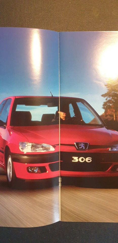 Brochure, Peugeot 306