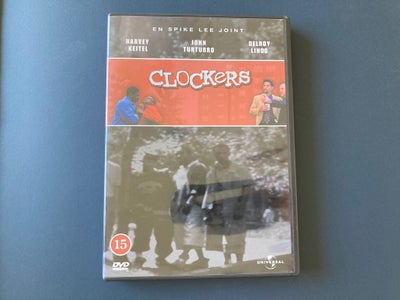 Clockers, instruktør Spike Lee, DVD, drama, Perfekt stand med danske tekster
