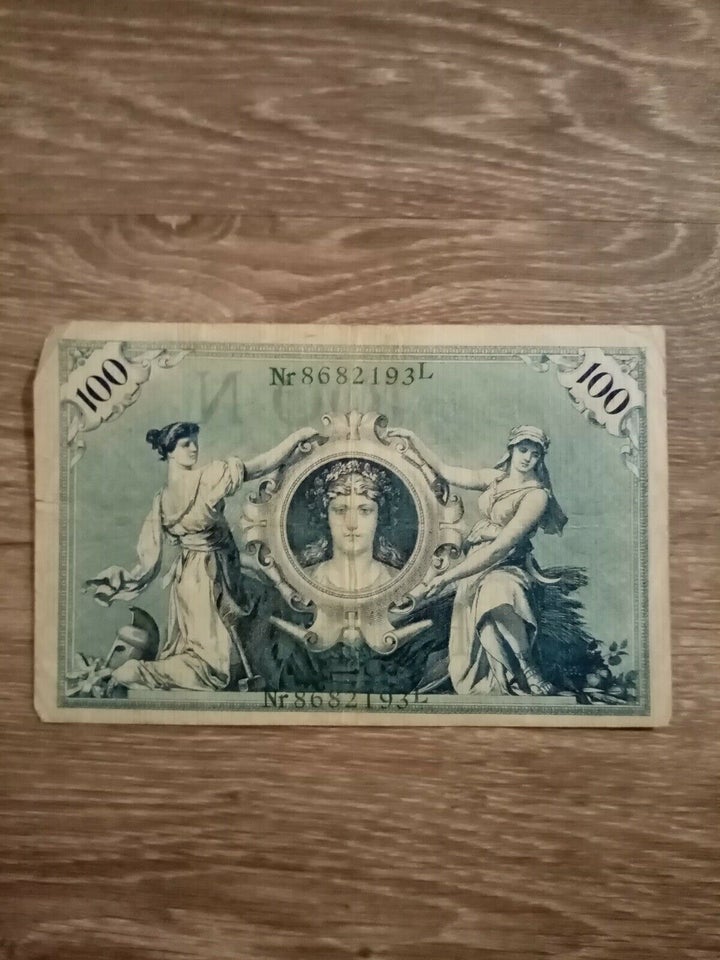 Vesteuropa, sedler, 100