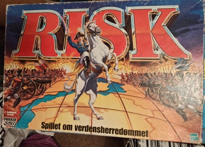 RISK Spillet om verdensherredømmet Brætspil, brætspil, Sælger her et RISK Spillet om verdensherredøm