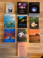 Biologi studiebøger, div.