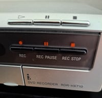 Sony, RDR-HX710, Harddisk/dvd-optager