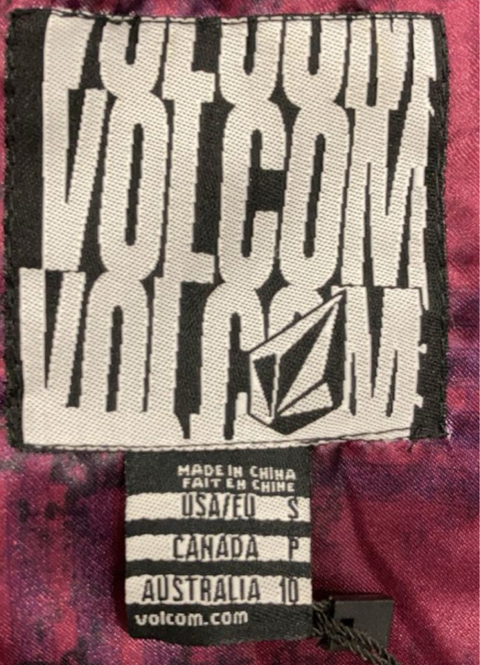 Skijakke, Volcom, str. S