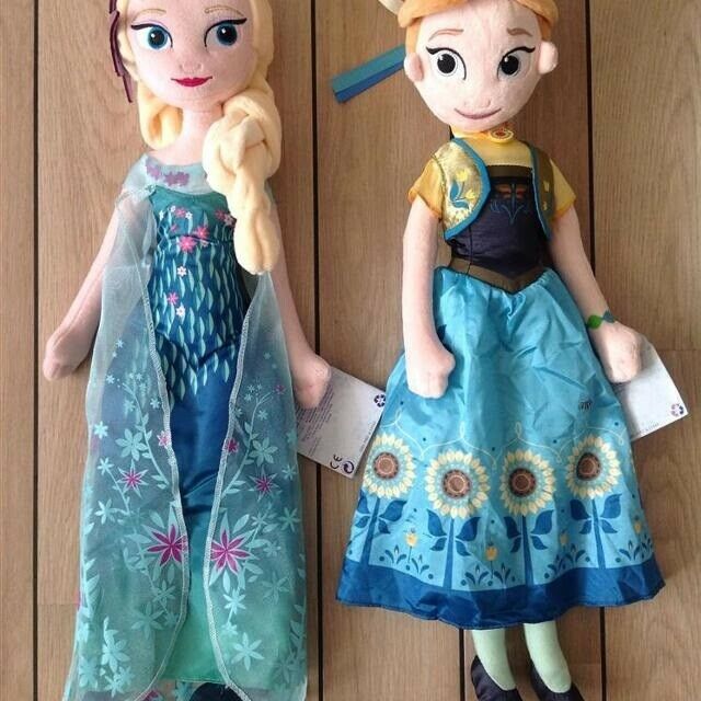 Andet, Frost dukke Elsa og Anna 40cm el 50 cm plysdukke