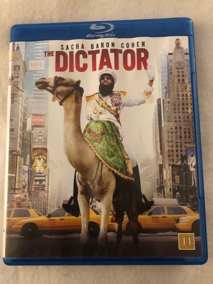 The dictator, Blu-ray, komedie
