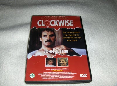 DVD JOHN CLEESE CLOCKWISE DVD komedie dba.dk K b og Salg