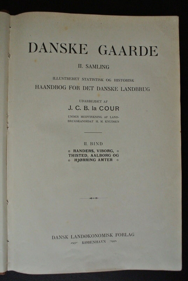 danske gaarde 1-4 2. samling. 1. aarhus, vejle, ri