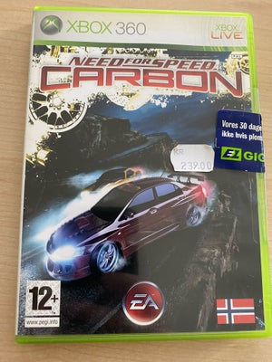 Need for speed Carbon, Xbox 360, Se også mine øvrige annoncer