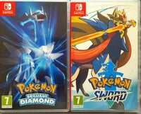 Pokemon Diamond/ sword, Nintendo Switch