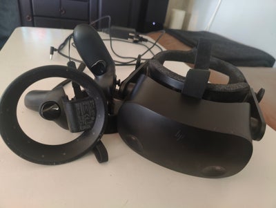 Andet, HP, God, HP reverb VR. Virtual reality headset.
Købt maj 2021 hos power, kvittering haves. 


