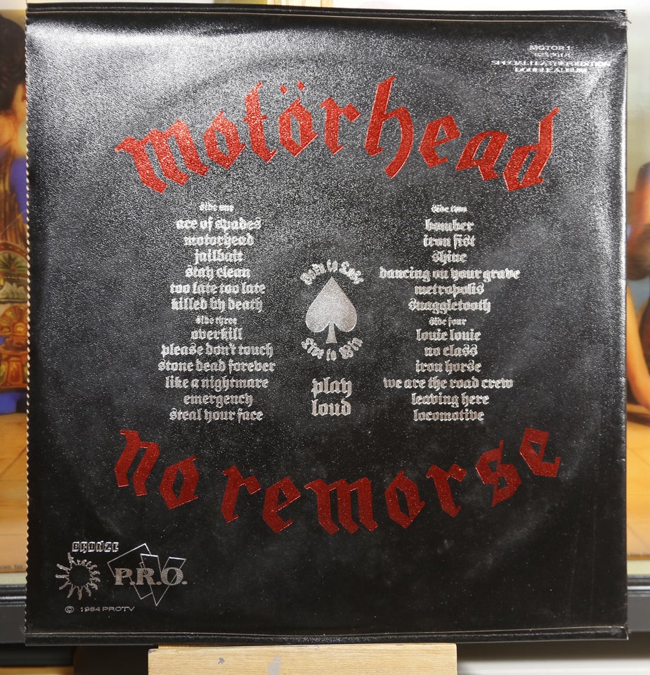 LP, Motorhead, No Remorse