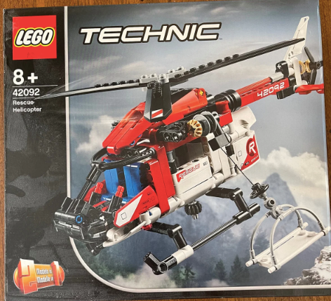 Lego Technic, Redningshelikopter 42092 - LEGO Technic – dba.dk – og Salg Nyt og