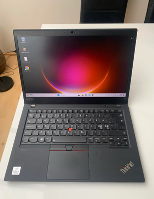 Lenovo T14 Gen1 m/Office 2021 Pro Plus, i5 Quadcore GHz, 16 GB ram, 512 GB harddisk, God, FAST PRIS!