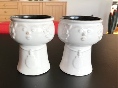 Keramik, Pottedame / damevase / pottehoved / urtepotte, Retro vase / keramikvase / Urtepotteskjuler,