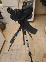 Teleskop scope med stativ og videohoved, Wing Manfrotto,