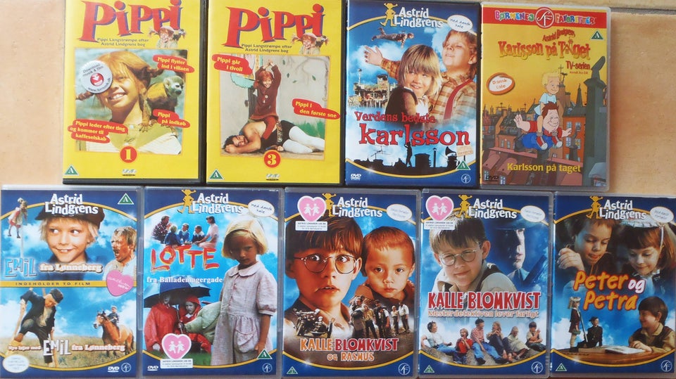 Pippi, Emil, Karlsson m.v