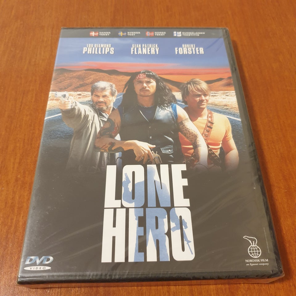 Lone Hero (UÅBNET, stadig i folie), instruktør Ken Sanzel