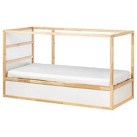 Halvhøj seng, Kura seng fra Ikea , b: 90 l: 209